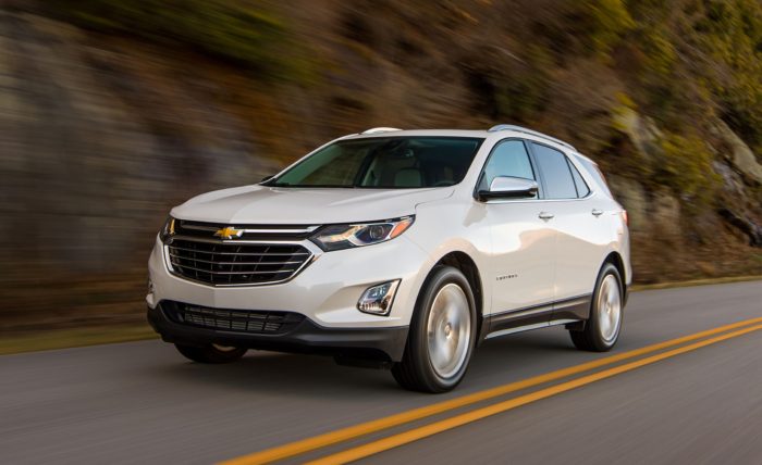 Chevrolet Equinox wheel, tire sizes, bolt pattern