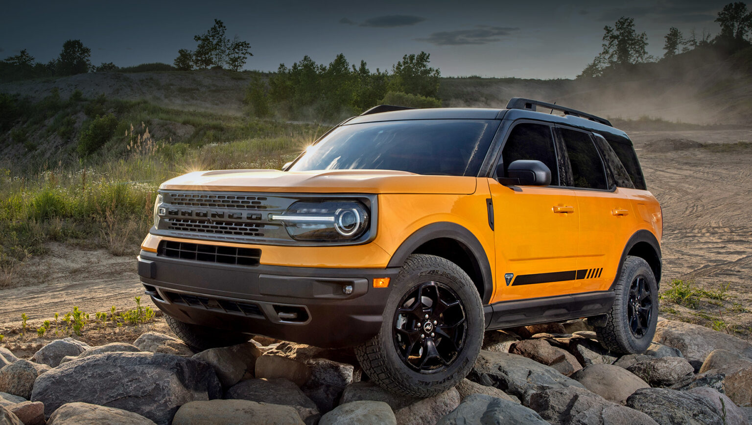 Ford Bronco wheel, tire sizes, bolt pattern